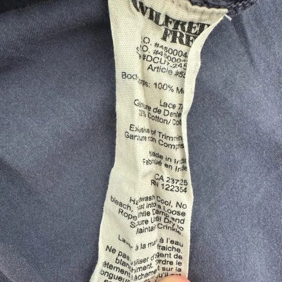 Wilfred Free Blue Peasant Top - Picture 5 of 5